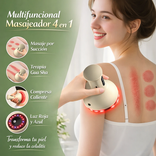 Masajeador Anticelulitis Portátil™ Piel más firme, suave y revitalizada desde casa.