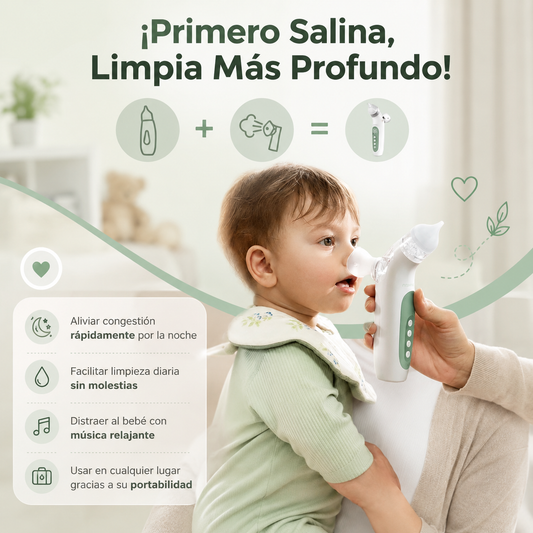 Aspirador Nasal Eléctrico™ — Respiración libre en segundos 💨