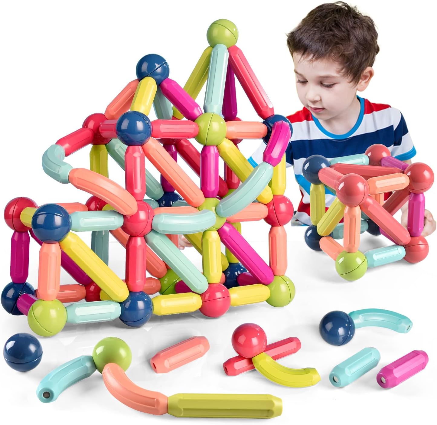 Juego de Bloques Magnéticos™ Construcciones infinitas que desarrollan la mente✨