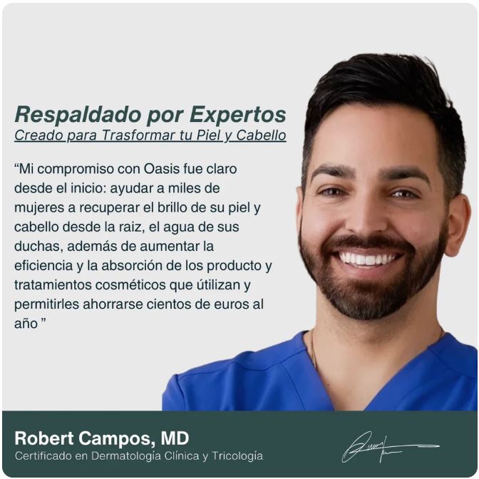 Cabezal De Ducha Con Filtro Antical y Anticloro™ Salva tu Piel, tu Pelo y tu Salud✨