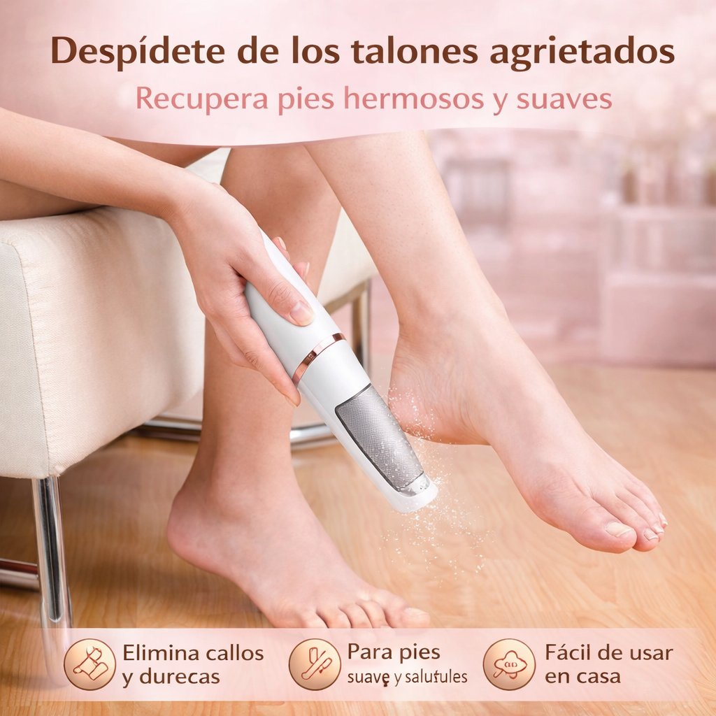 Eliminador de Callos Eléctrico™ Despídete de los callos, saluda a la suavidad desde Casa.