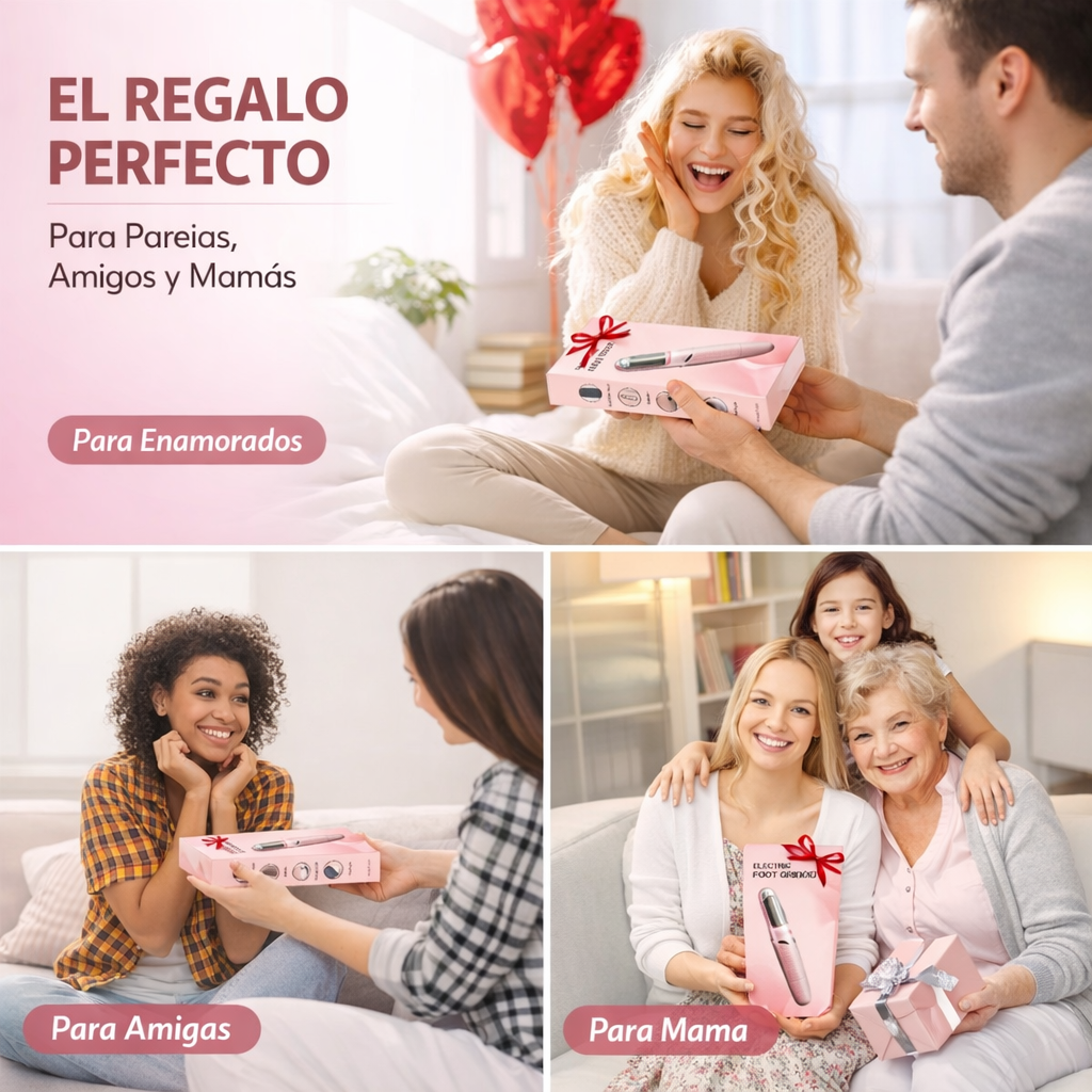 Eliminador de Callos Eléctrico™ Despídete de los callos, saluda a la suavidad desde Casa.