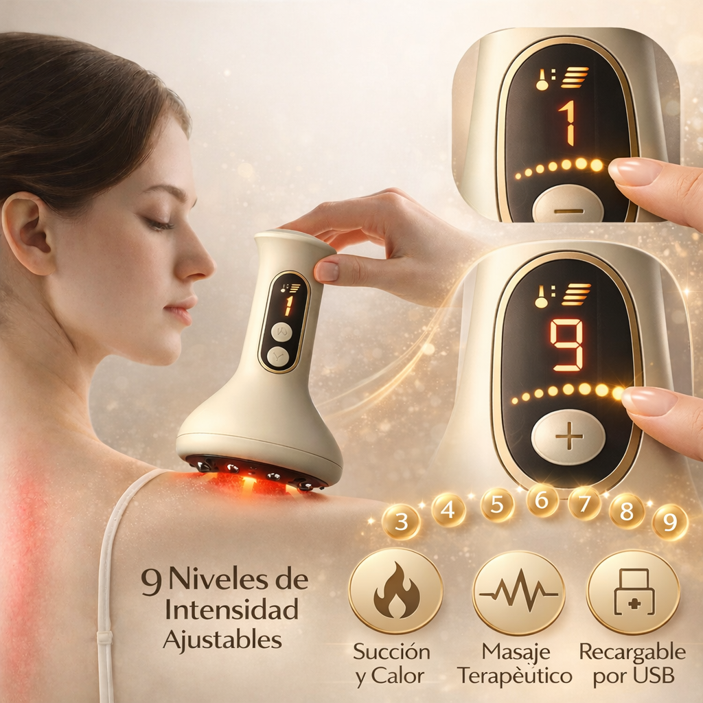 Masajeador Anticelulitis Portátil™ Piel más firme, suave y revitalizada desde casa.