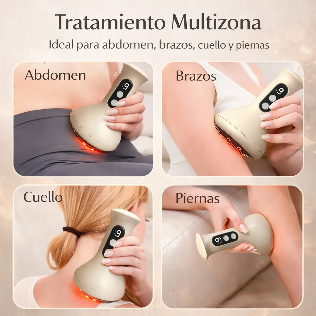 Masajeador Anticelulitis Portátil™ Piel más firme, suave y revitalizada desde casa.