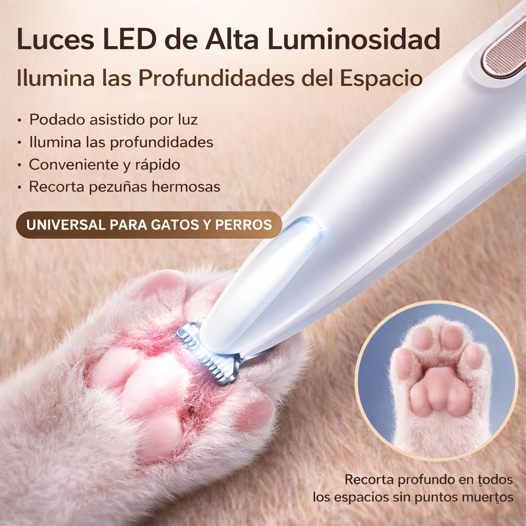 Recortadora Silenciosa para Mascotas