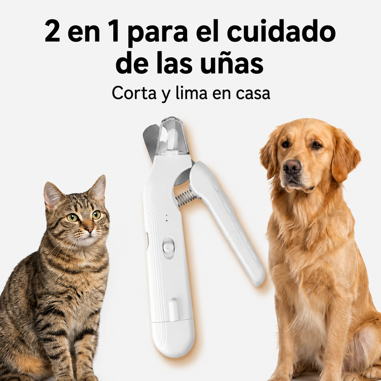CortaUñas Inteligente para Mascotas™ – La forma más segura de cuidar sus patas desde casa.
