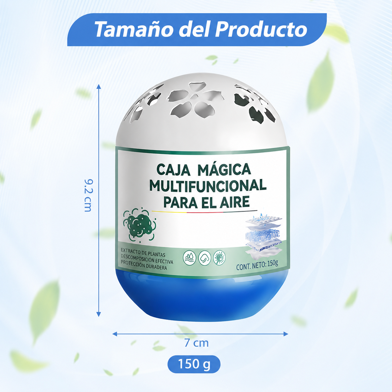 Adiós Olores™ – Frescura duradera sin enchufes ni químicos