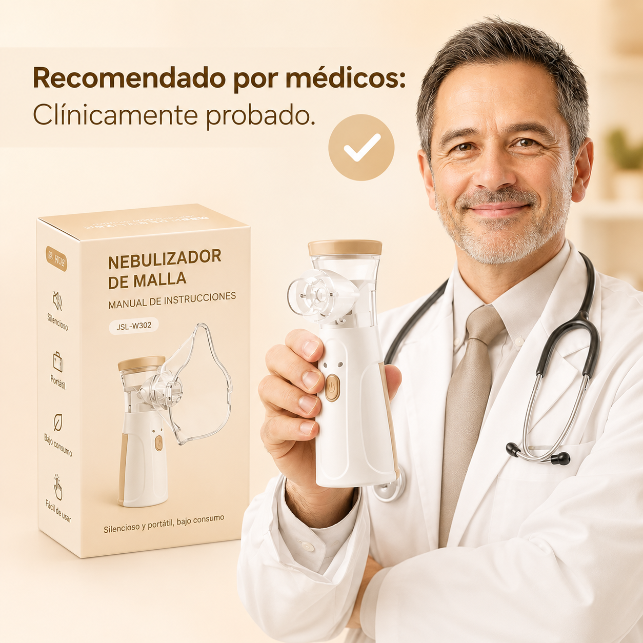 Nebulizador Portátil - Alivio Rápido Para Los Peques De La Casa🥰