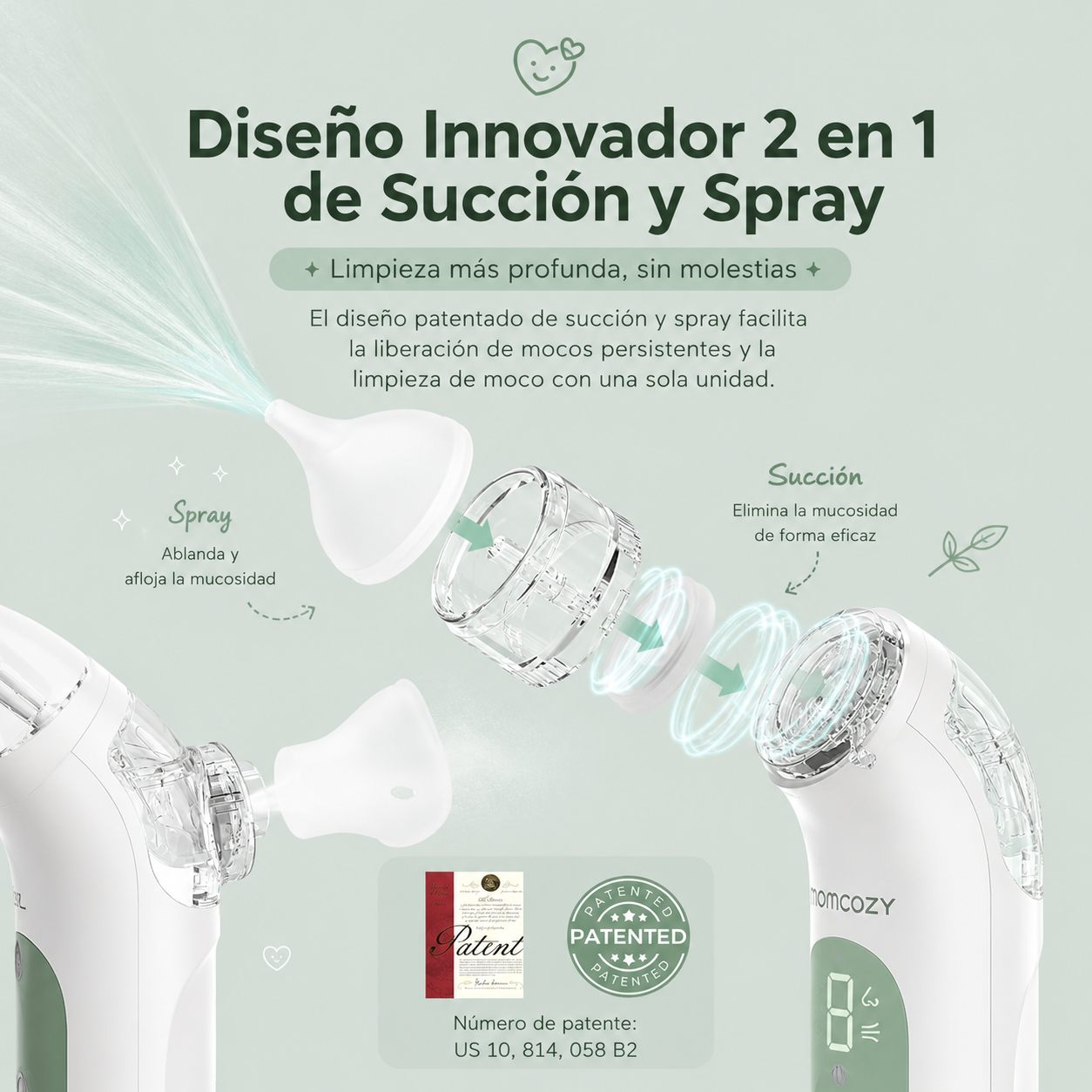 Aspirador Nasal Eléctrico™ — Respiración libre en segundos 💨