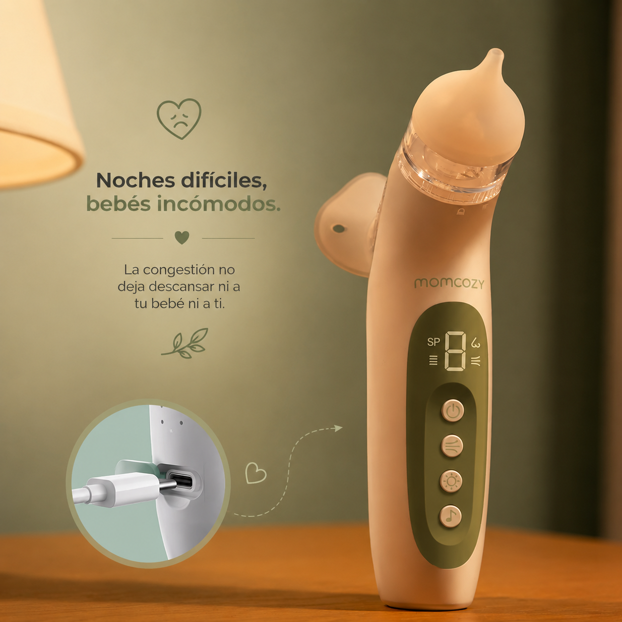 Aspirador Nasal Eléctrico™ — Respiración libre en segundos 💨