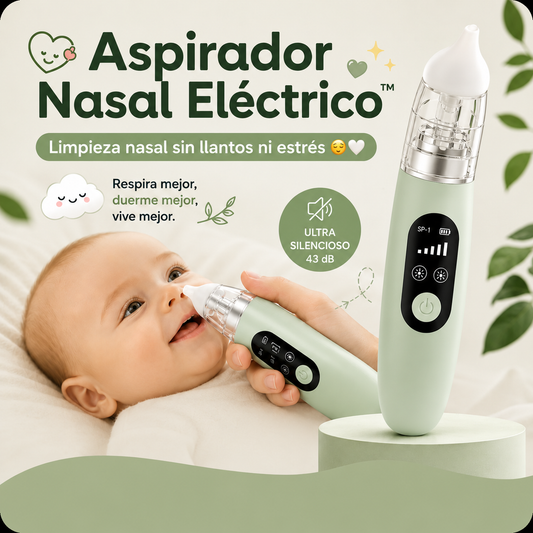 Aspirador Nasal Eléctrico™ — Respiración libre en segundos 💨